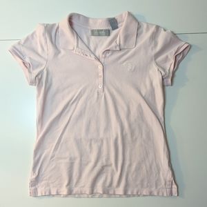 Liz Claiborne Pastel Pink Valentine's Polo